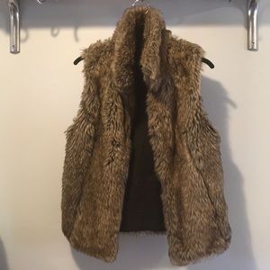 Zara Faux Fur Vest